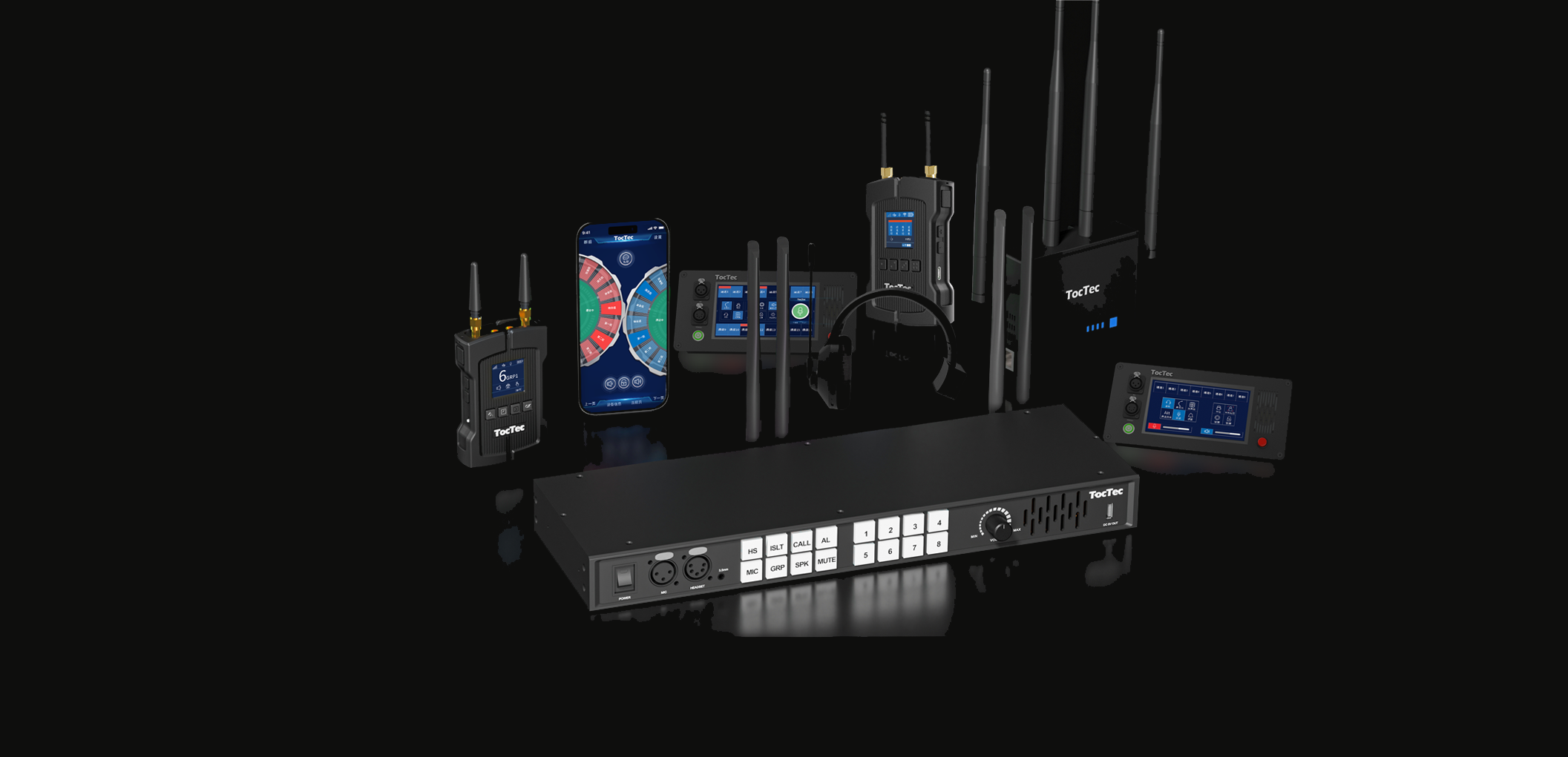 all toctec products, with PToc and IToc all included